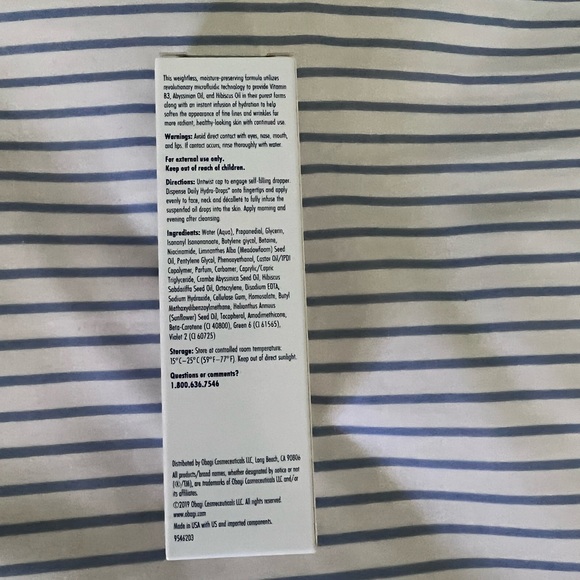 🛑SOLD🛑Obagi daily hydro drops - Picture 2 of 5